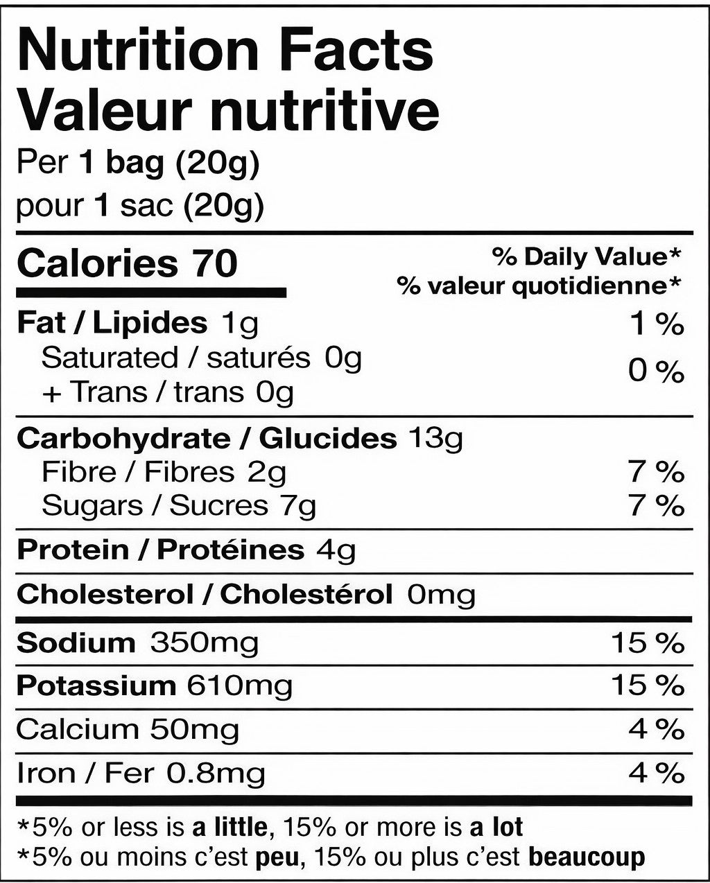 Paquet familial original salé (12 sachets) ⭐⭐⭐⭐⭐ Le plus populaire 🚚 Expédié partout au Canada pour 5 $